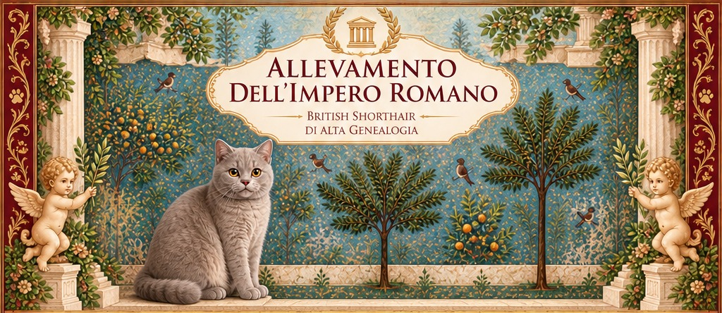 Allevamento British Shorthair dell'Impero Romano